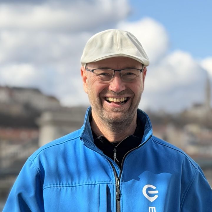 A profile picture of Attila, one of the best tour guides you can find in Budapest.