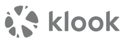 Greyscale Klook logo