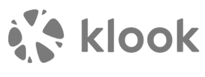 Greyscale Klook logo